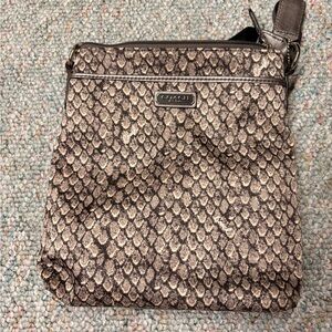 Coach Snake Print Crossbody Bag
